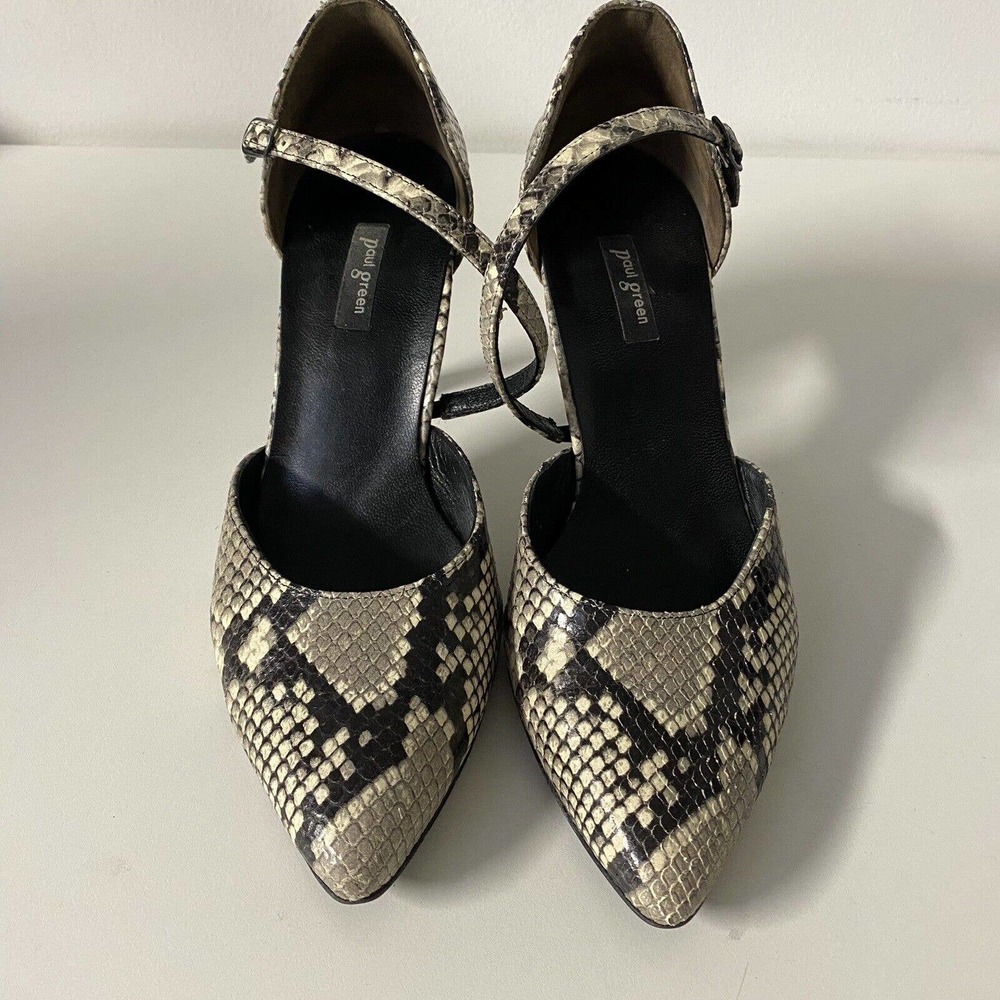 Paul Green Snakeskin Heels - Picture 3 of 9